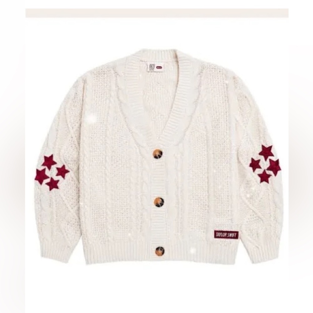 NEW Taylor Swift RED Cardigan Size M/L